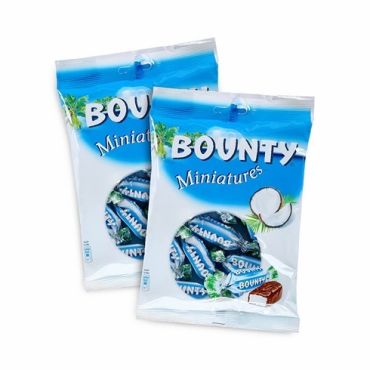 Bounty Miniatures 2 x 150Gm, 12 Pieces Per Carton